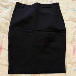 RW&CO. Classic Black Pencil Skirt, Size 0